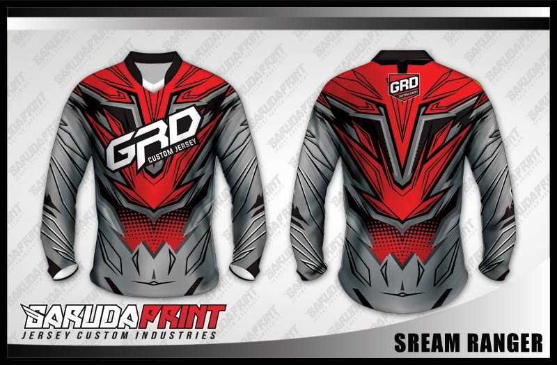 Desain Jersey Kaos Sepeda MTB Scream Ranger Yang Tampil Beda