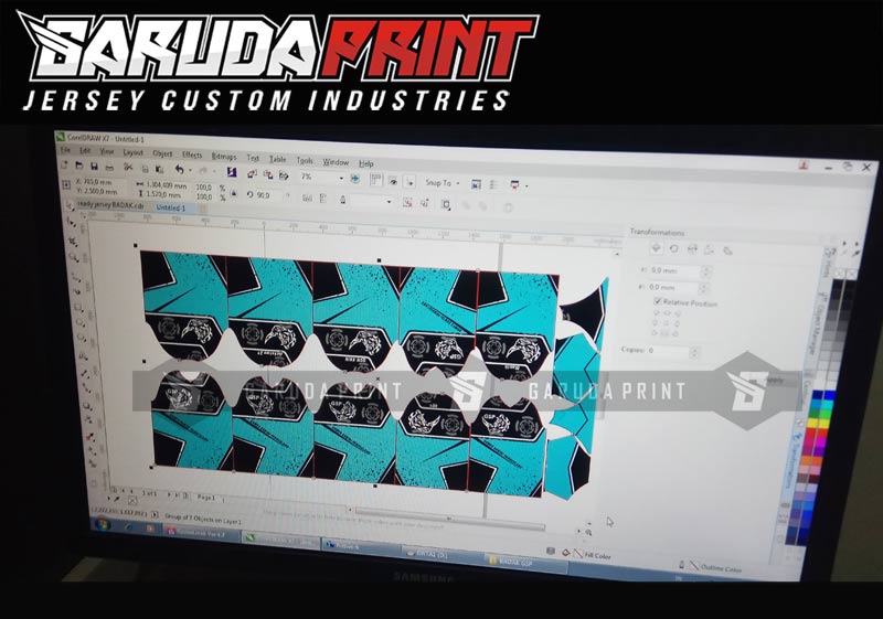 Vendor Bikin jersey Sepeda Printing Custom Desain