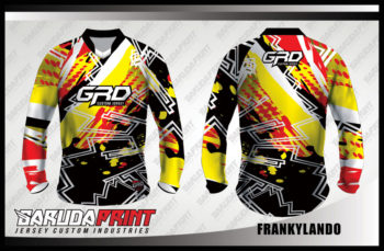 Desain Baju Sepeda MTB Frankylando Full Colour Kekinian
